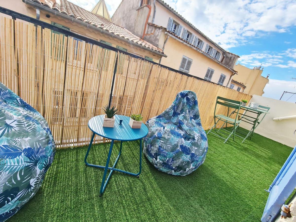 Gregbnb - Centre Ancien - Studio Roof-Top - Climatise - 5Eme Etage 土伦 外观 照片