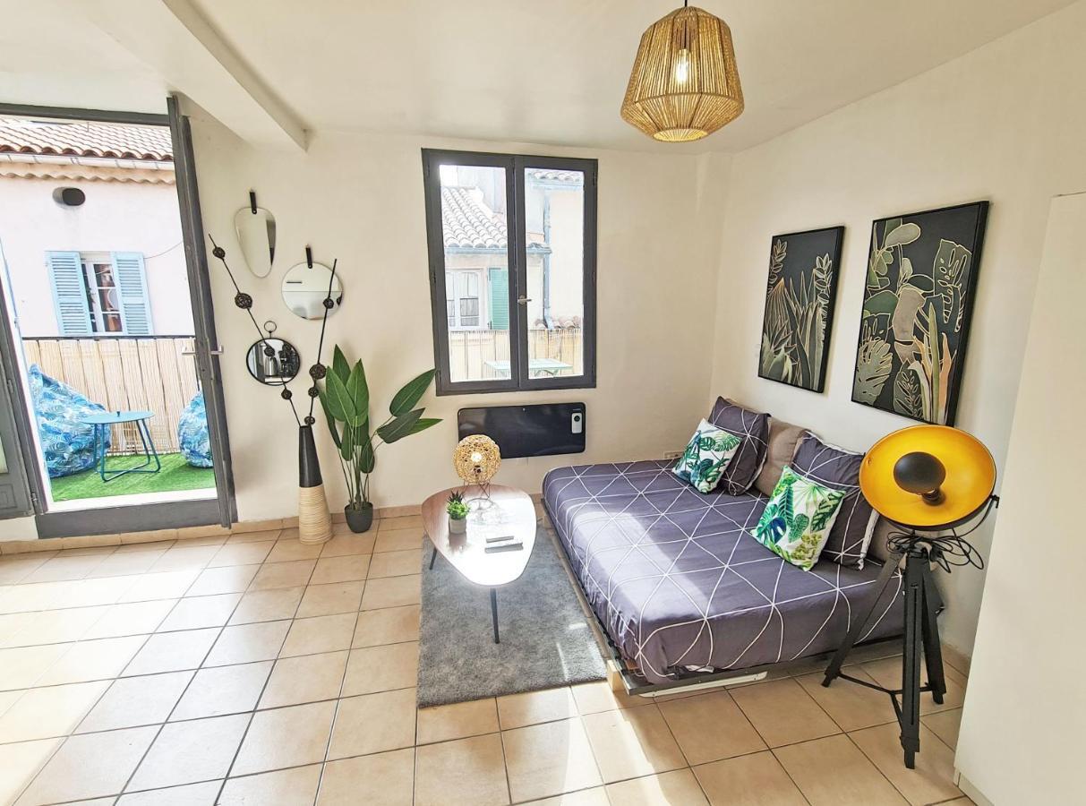 Gregbnb - Centre Ancien - Studio Roof-Top - Climatise - 5Eme Etage 土伦 外观 照片