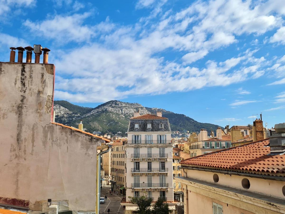 Gregbnb - Centre Ancien - Studio Roof-Top - Climatise - 5Eme Etage 土伦 外观 照片